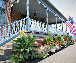 Mendenhall 1884, a historic small-town inn located in the Heart of Berkeley Springs WV