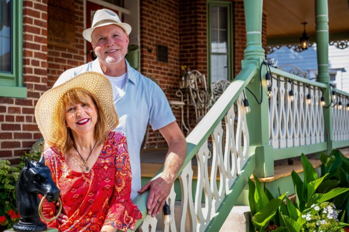 Meet Mayor Greg and Claire owners of the Mendenhall 1884 Inn Bed and Breakfast
